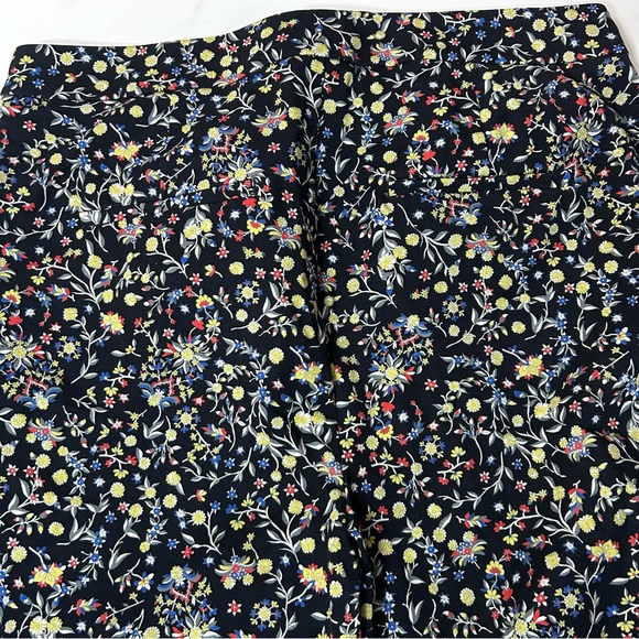 NWT Boden Wildflower Paisley Print Bi-Stretch Straight Leg Trousers (size 14) - Picture 4 of 10